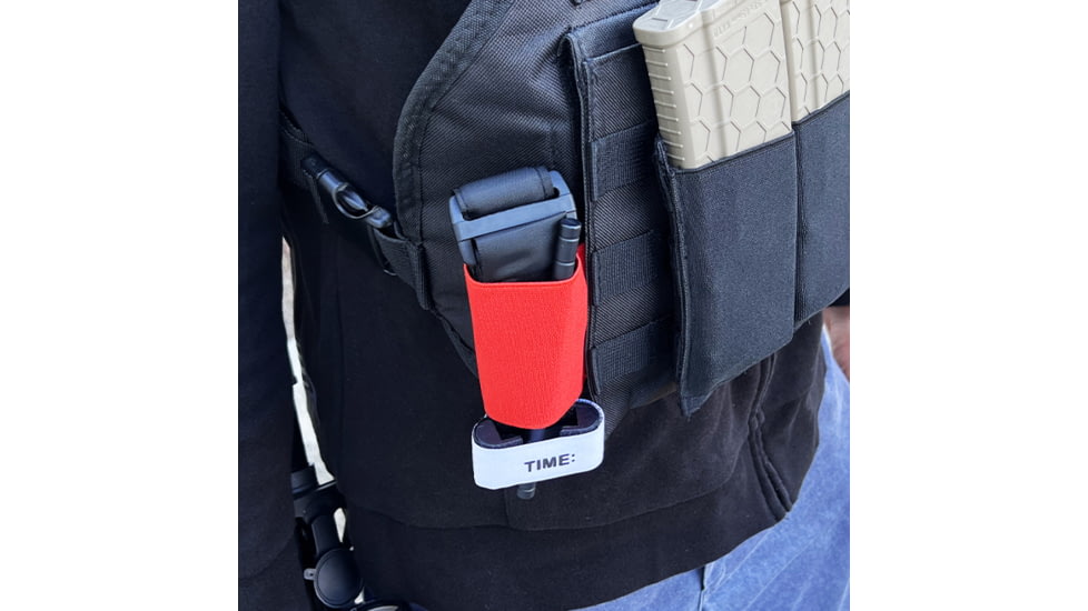 VISM MOLLE Tourniwuet w/ Elastic Flap, Green, CVTQE3048G