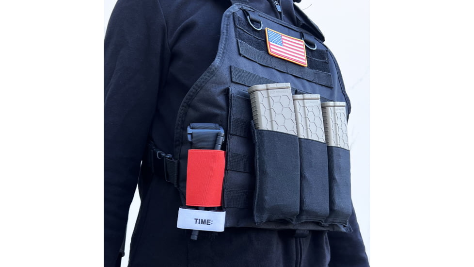 VISM MOLLE Tourniwuet w/ Elastic Flap, Urban Gray, CVTQE3048U