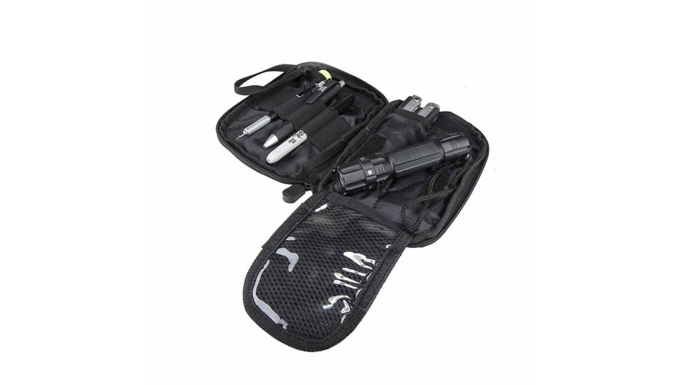 Vism Molle Utility Pouch With U.S. Patch, Black CVAP3006B