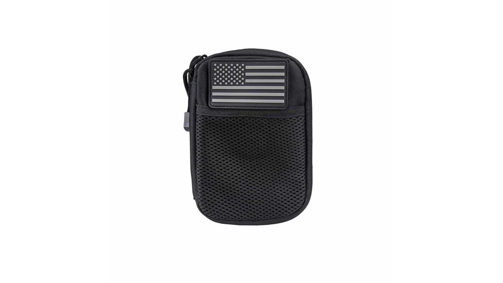 Vism Molle Utility Pouch With U.S. Patch, Black CVAP3006B