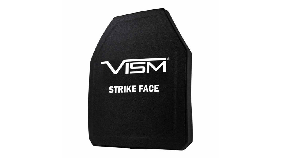 VISM Multi-Curve III+ Hard Ballistic Plate, Shooters Cut, PE, Black, BPCMC1012