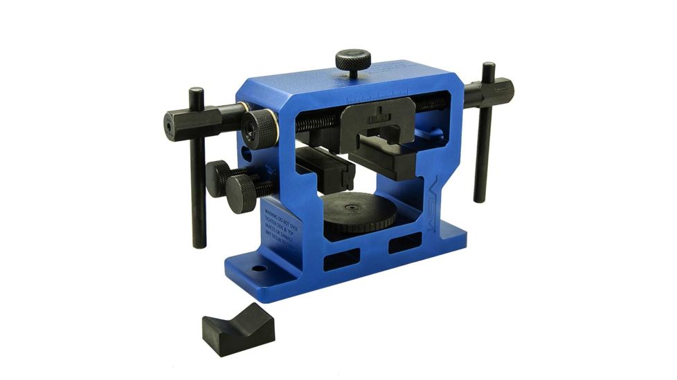 VISM Ncstar Universal Semi-Auto Pistol Slide Front &amp; Rear Sight Tool, Blue, VTUFNR