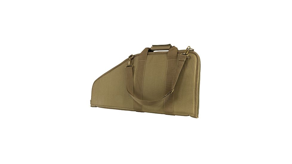 VISM Padded 28in AR15/AK Carbine Pistol Case w/Shoulder Sling 2907, Tan, Rifle Shaped CVCP2961T-28