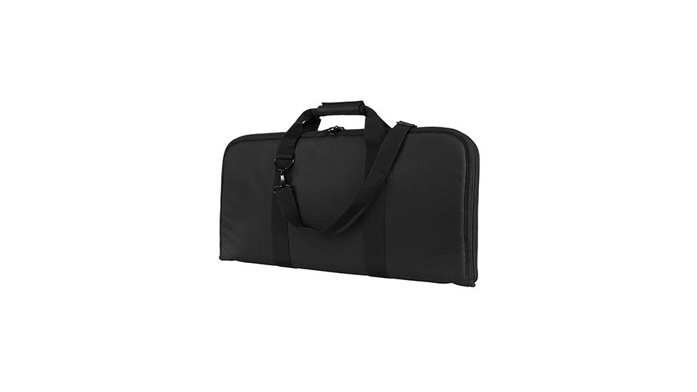 VISM Padded 28in AR15/AK Carbine Pistol Case w/Shoulder Sling 2910, Black, Rectangular CVCP2960B-28