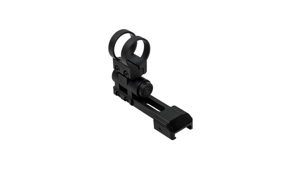 Vism Picatin ny 1in Extended Modular Ring Mount, Black VMFLPRMR