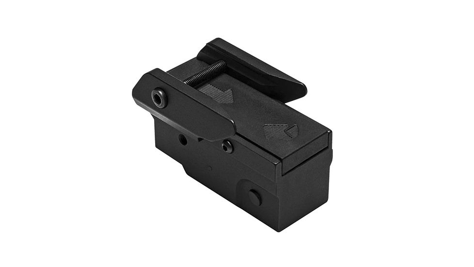 Vism Pistol Blue Laser With Keymod Accessory Rail, Black, VAPRLSBLKM