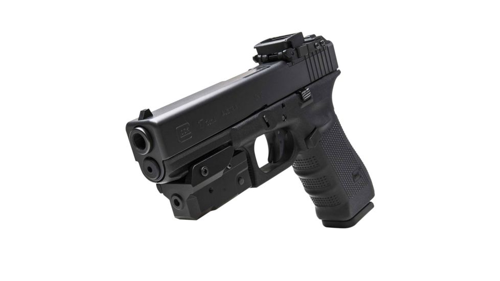 Vism Pistol Blue Laser With Keymod Accessory Rail, Black, VAPRLSBLKM