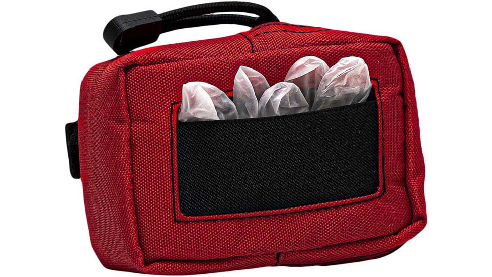 VISM PPE Glove Pouch, Red, CVPPE3036R