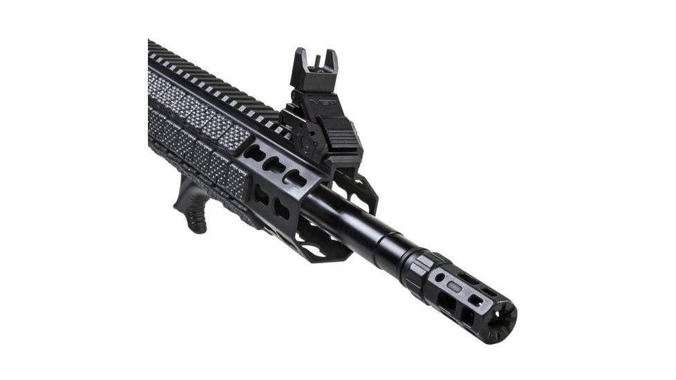 VISM Pro Series Top Mounted Deployable Front Sight, Black, VMARFLF