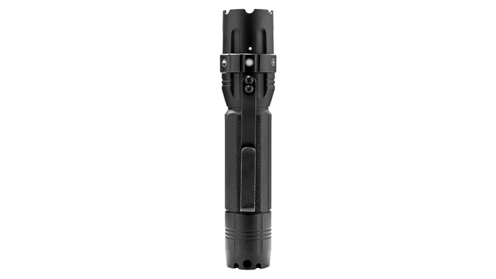 VISM Pro Series Mod 2 Flashlight, 500 Lumen, 3 Watts, 2 x CR123A, Anodized, Black, VATFLBMM2
