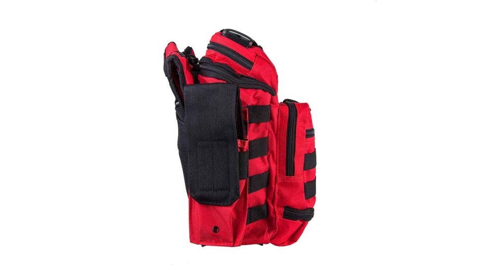 VISM PVC First Responders Utility Bag, Red w/ Black Trim, CVFRB2918R