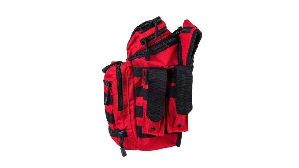 VISM PVC First Responders Utility Bag, Red w/ Black Trim, CVFRB2918R