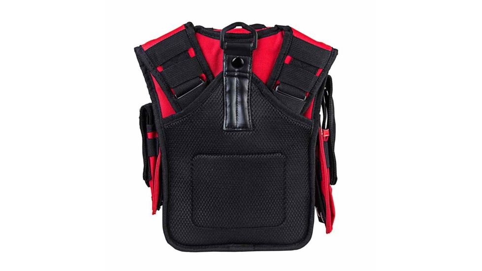 VISM PVC First Responders Utility Bag, Red w/ Black Trim, CVFRB2918R
