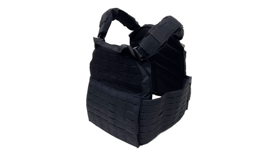 VISM Quick Release Laser Cut Plate Carrier, 10x12in, Black, CVLCQR3054B