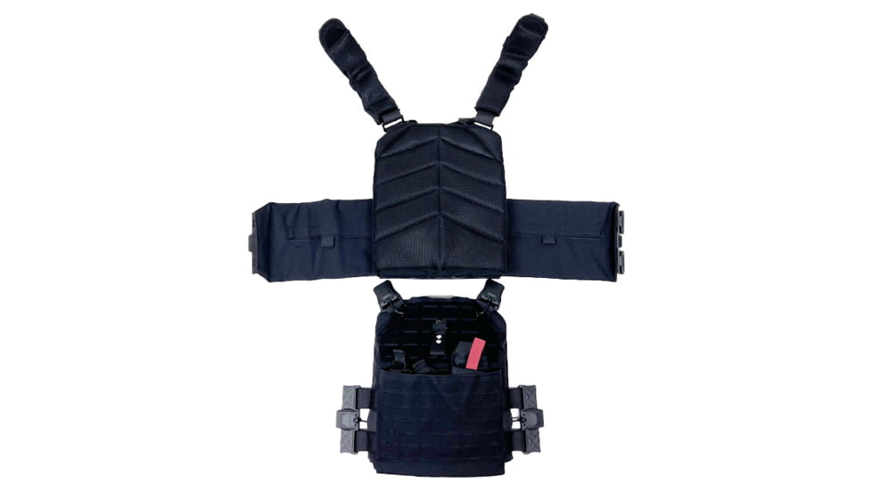 VISM Quick Release Laser Cut Plate Carrier, 11x14in, Green, CVLCQRL3055G