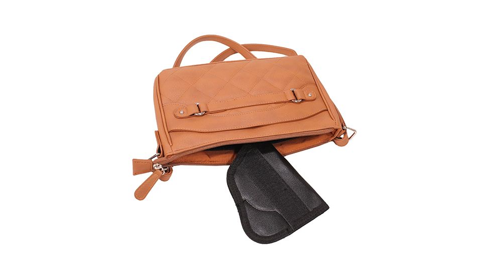 Vism Quilted Crossbody Bag, Brown, BWS002