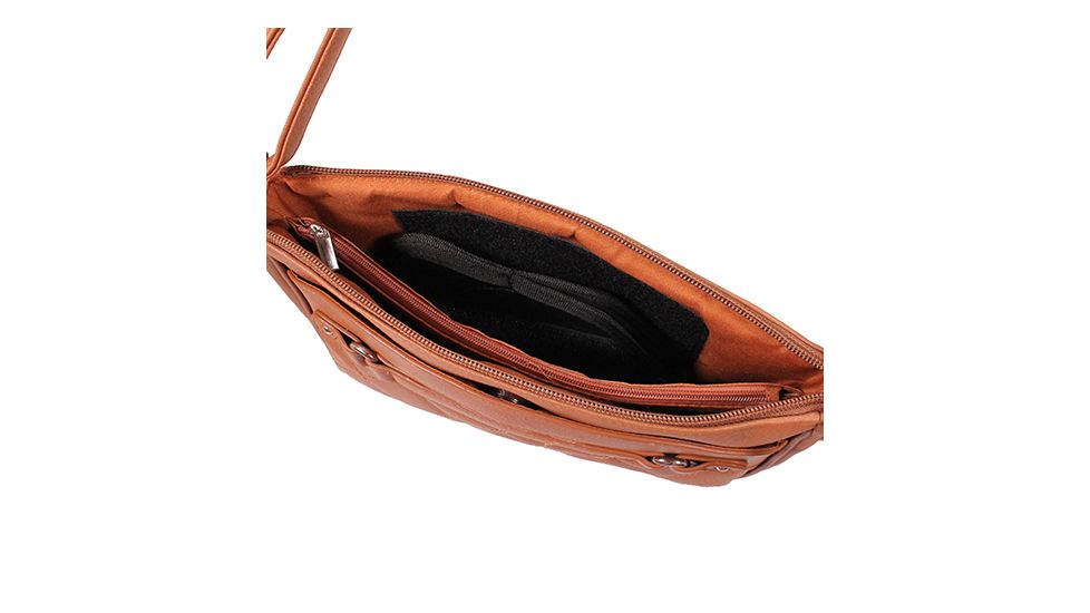 Vism Quilted Crossbody Bag, Brown, BWS002