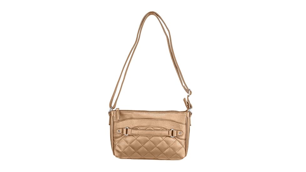 Vism Quilted Crossbody Bag, Brown, BWS002