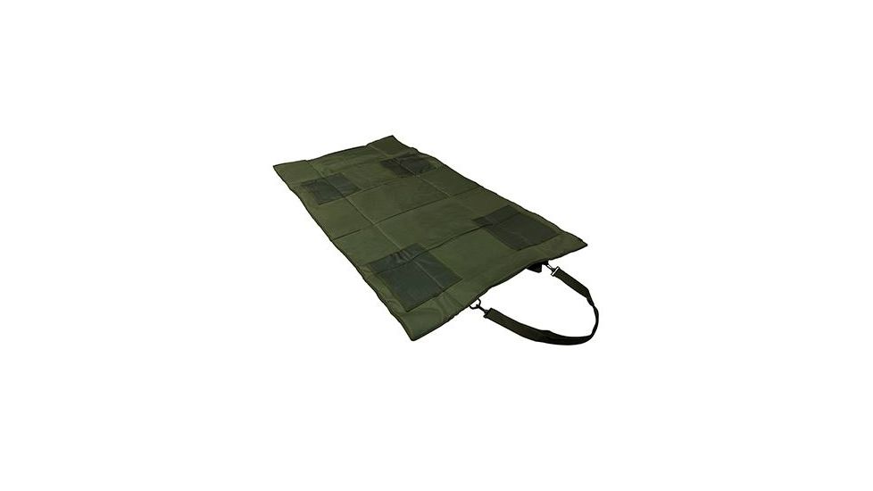 VISM Roll Up Shooting Mat, 69in.L X 35in., Green CVSHMR2957G
