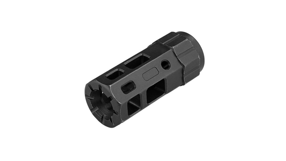VISM Ruger PC Carbines 9mm Muzzle Brake w/ Crush Washer, Black, VAMRUPCC9