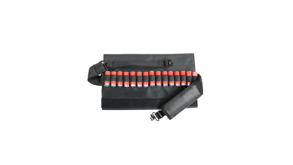 VISM Shotgun Bandolier Sling,Black AASHB
