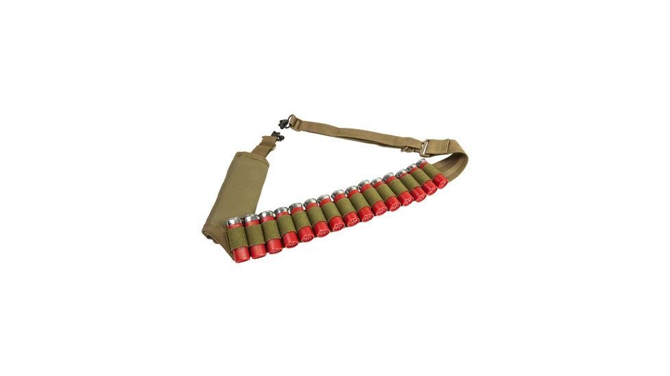 VISM Shotgun Bandolier Sling,Tan AASHT