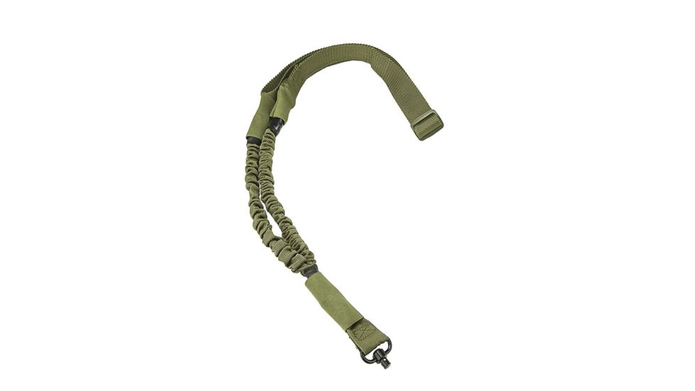 VISM Single Point Bungee Sling with QD Swivel, Green AQDBS1G