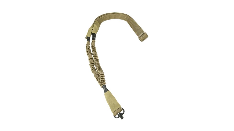 VISM Single Point Bungee Sling with QD Swivel, Tan AQDBS1T