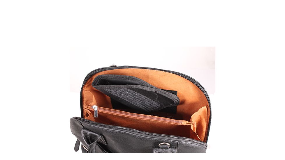 Vism Small Dome Crossbody Bag, Black, BWR001