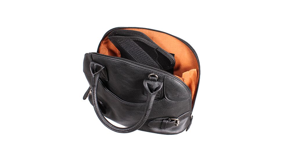 Vism Small Dome Crossbody Bag, Black, BWR001