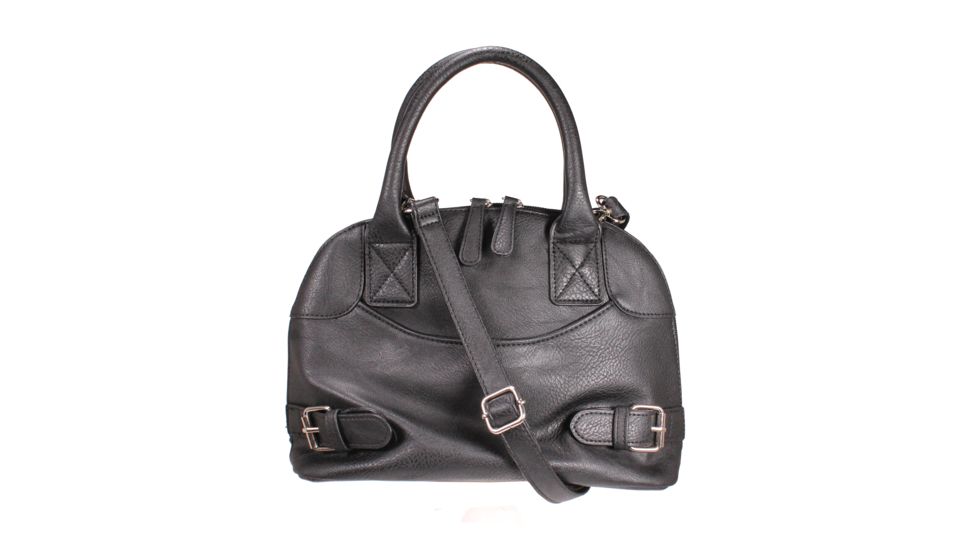 Vism Small Dome Crossbody Bag, Black, BWR001