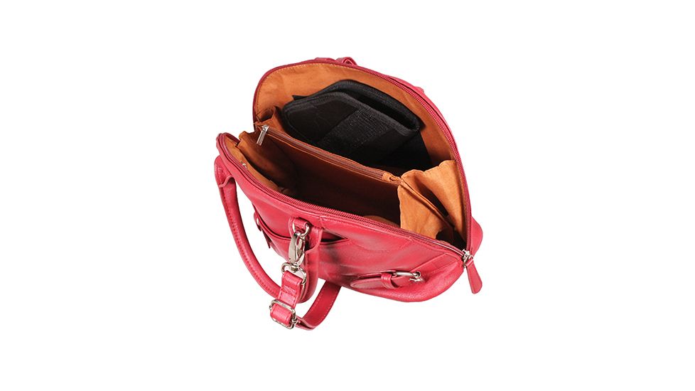 Vism Small Dome Crossbody Bag, Red, BWR003