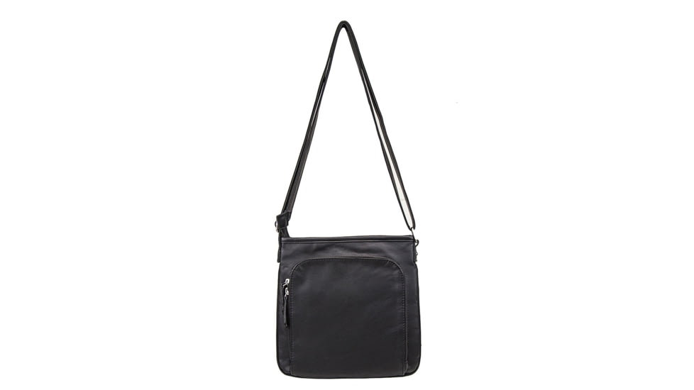 Vism Small Messenger Crossbody, Black, BWV001