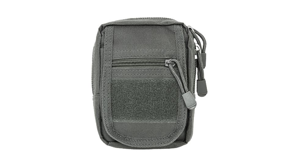 VISM Small Utility Pouch, Urban Gray, 6.5in. H x 4.25in. W x 2in. D 196659