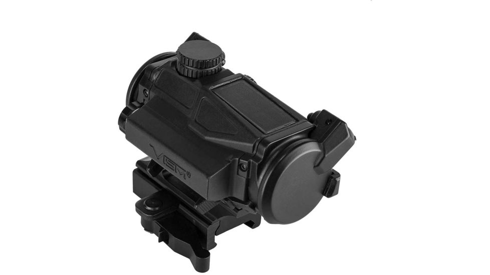 VISM SPD Solar Combat Red Dot Reflex Optic, Picatinny/ MIL-STD 1913, Black, VDBSOLC