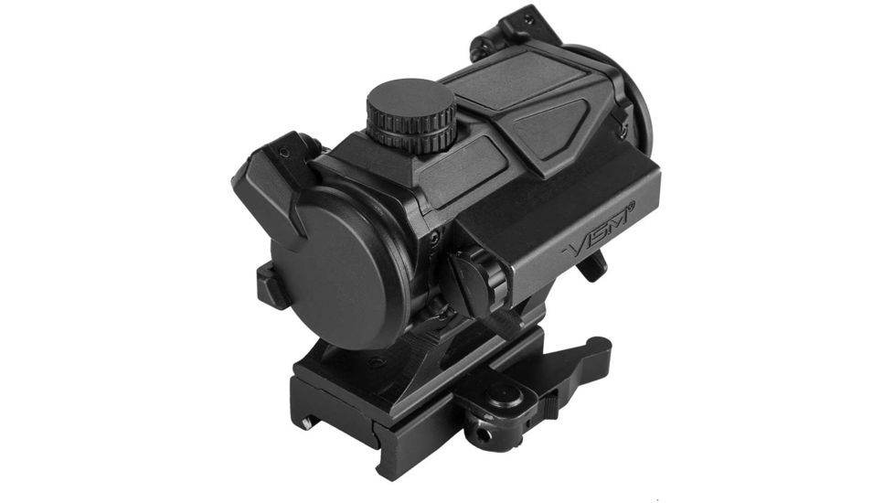 VISM SPD Solar Combat Red Dot Reflex Optic, Picatinny/ MIL-STD 1913, Black, VDBSOLC