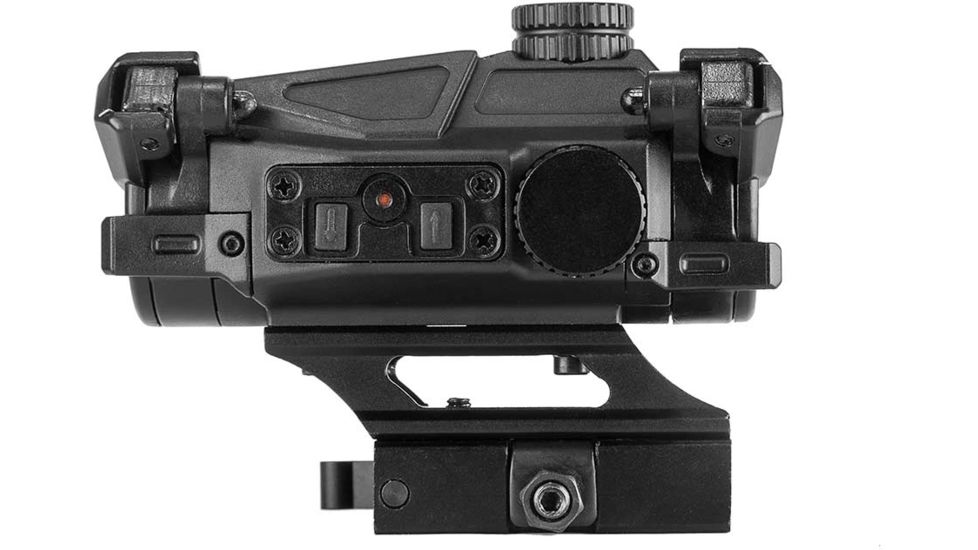 VISM SPD Solar Combat Red Dot Reflex Optic, Picatinny/ MIL-STD 1913, Black, VDBSOLC
