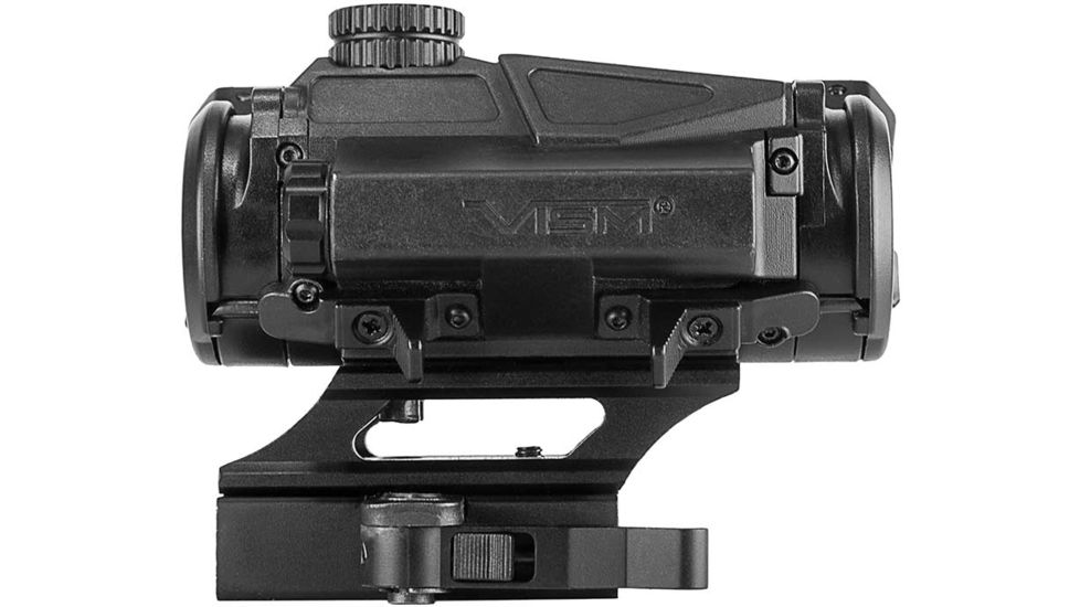VISM SPD Solar Combat Red Dot Reflex Optic, Picatinny/ MIL-STD 1913, Black, VDBSOLC