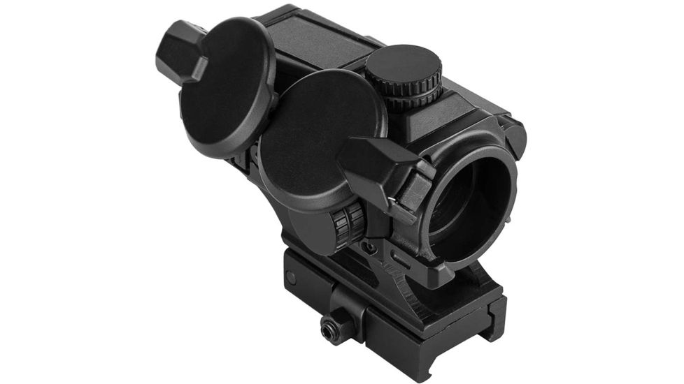 VISM SPD Solar Combat Red Dot Reflex Optic, Picatinny/ MIL-STD 1913, Black, VDBSOLC