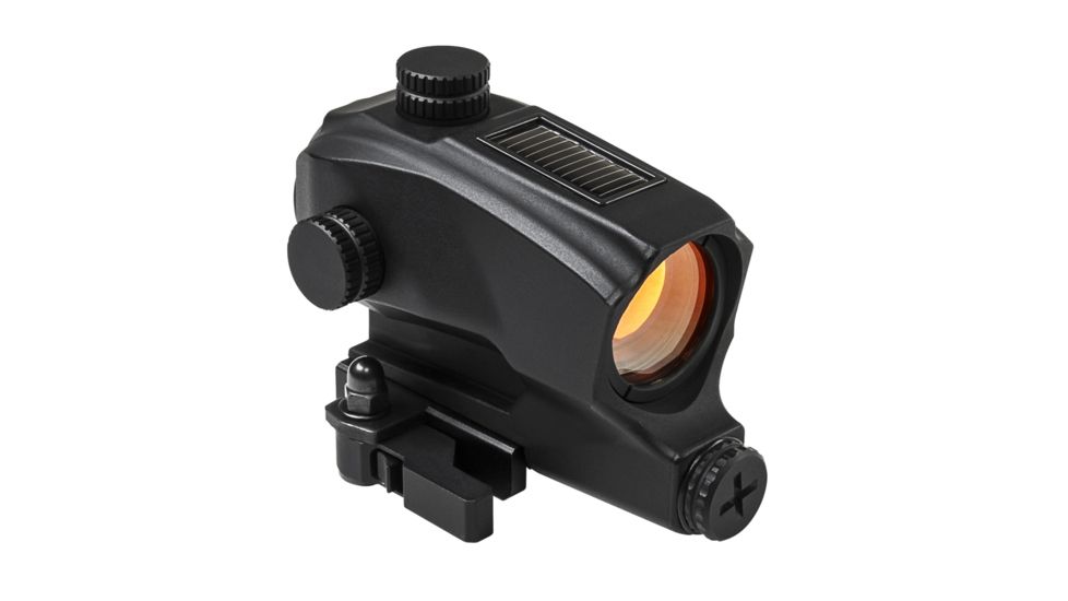 Vism SPD Solar Reflex Red Dot Sight /Quick Release Picatinny Mount, Black, VDBSOL130