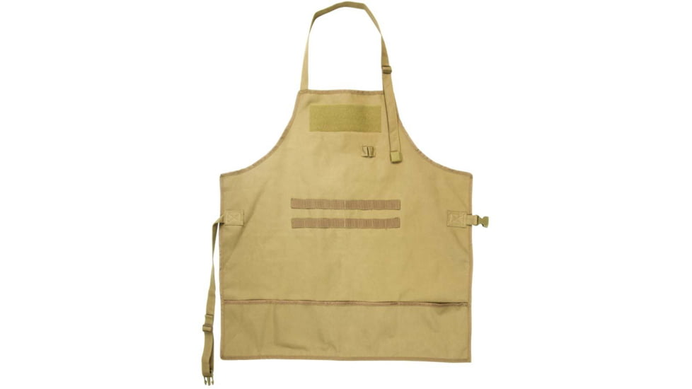 VISM Tactical Apron, Buckle/Snap, PVC, Tan CAPR2936T