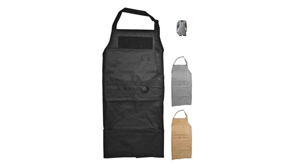 VISM Tactical Apron, Black, Digital Camo, Gray, Tan