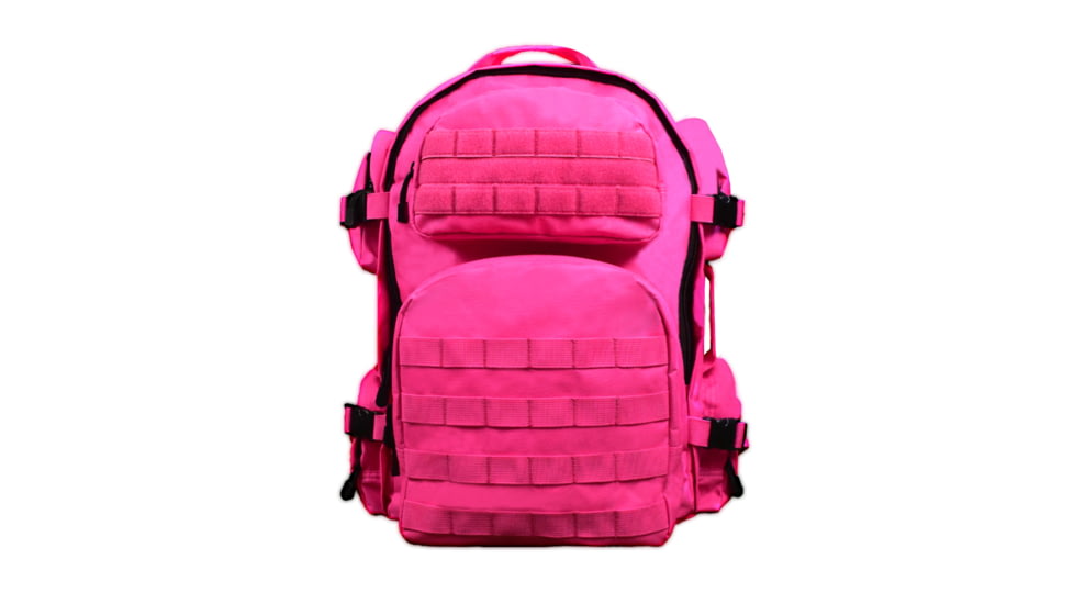 VISM Tactical Backpack w/PALS/MOLLE Webbing, Pink, CBP2911
