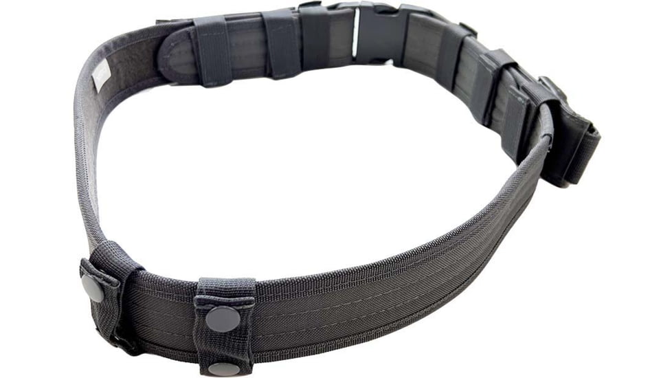 VISM Tactical Belt w/Two Pouches, Urban Gray, CVBLT2978U