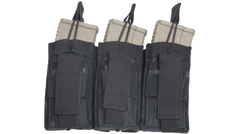 VISM Triple AR/Pistol Mag Pouch, Black, CVAR3MP3038B