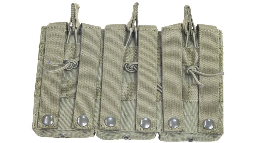 VISM Triple AR/Pistol Mag Pouch, Green, CVAR3MP3038G