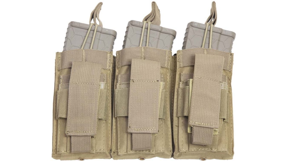 VISM Triple AR/Pistol Mag Pouch, Tan, CVAR3MP3038T