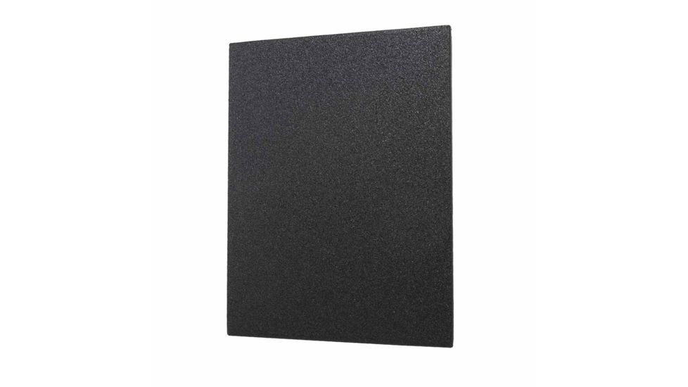 VISM Uhmwpe Flat Rectangular Cut 10X12 Level Iiia Hard Ballistic Plate/ Pistol Caliber Protection, Black BUDF1012