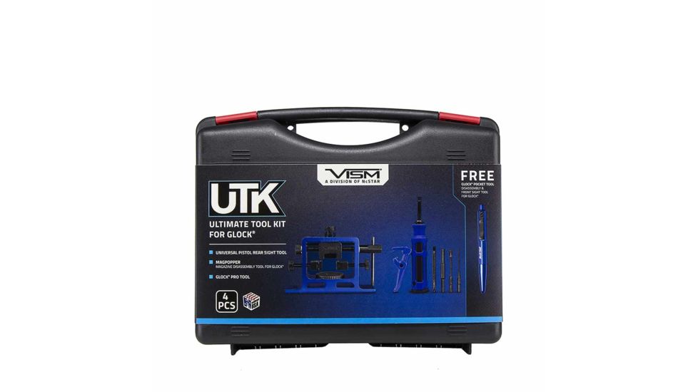 VISM Ultimate Tool Kit with Case, for Glock Handguns, Black/Blue, VTGUTK