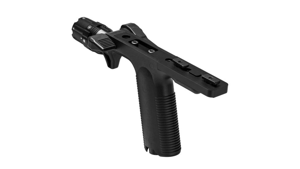 Vism VGF 250 Lumen LED Flashlight Vertical Grip / M-Lok, Black, VAARVGFLML